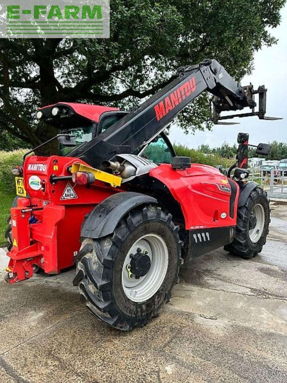 Teleskoplader tip Manitou mlt 630-105 elite, Gebrauchtmaschine in SHREWSBURRY (Poză 7)