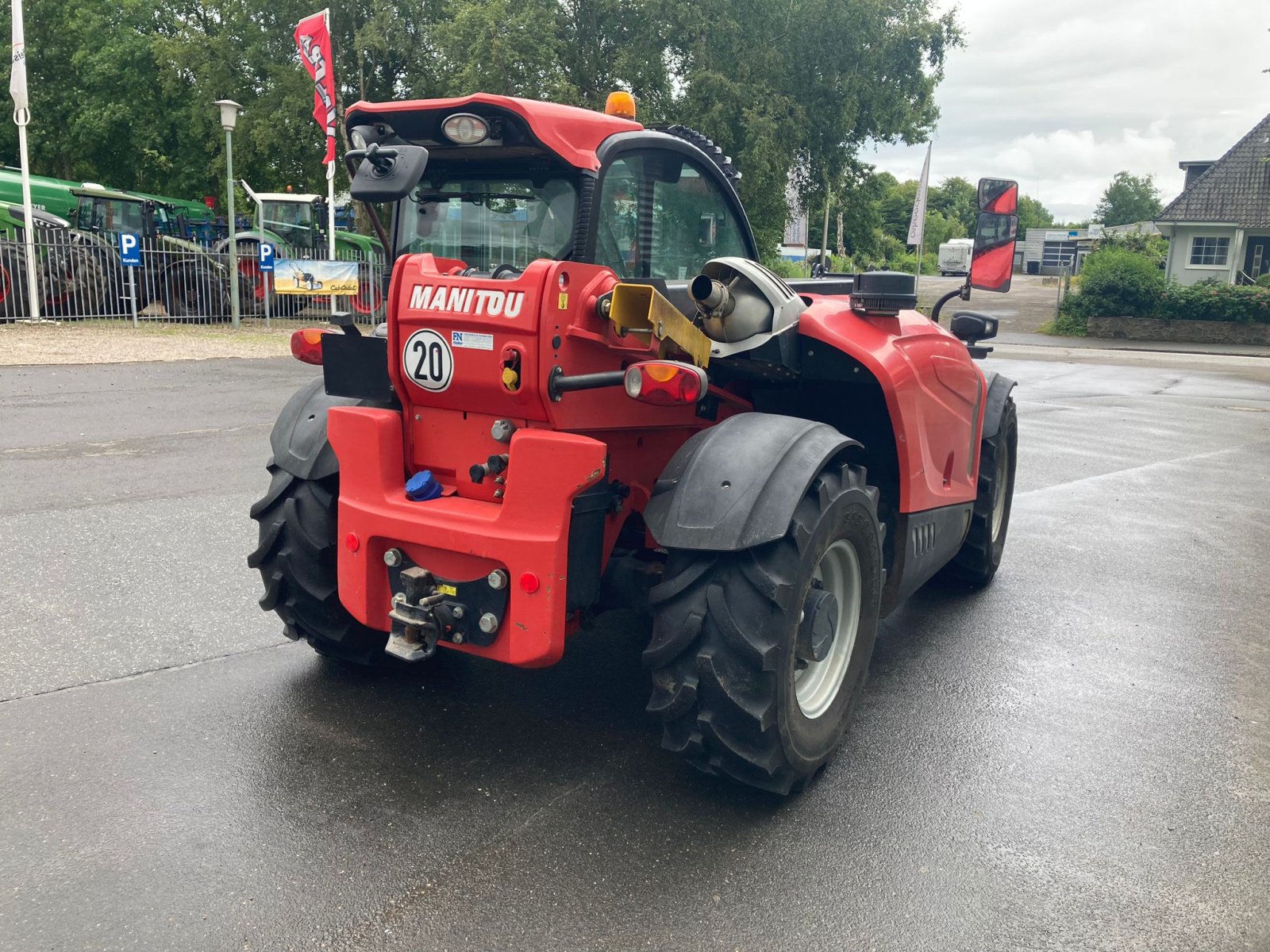 Teleskoplader typu Manitou MLT 630-105 V CP, Gebrauchtmaschine w Eckernförde (Zdjęcie 2)