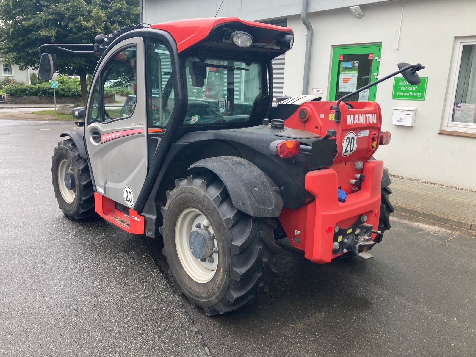 Teleskoplader tip Manitou MLT 630-105 V CP, Gebrauchtmaschine in Eckernförde (Poză 4)