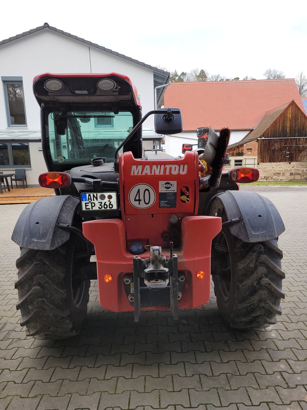 Teleskoplader Türe ait .Manitou MLT 630 105V, Gebrauchtmaschine içinde Dietenhofen (resim 1)