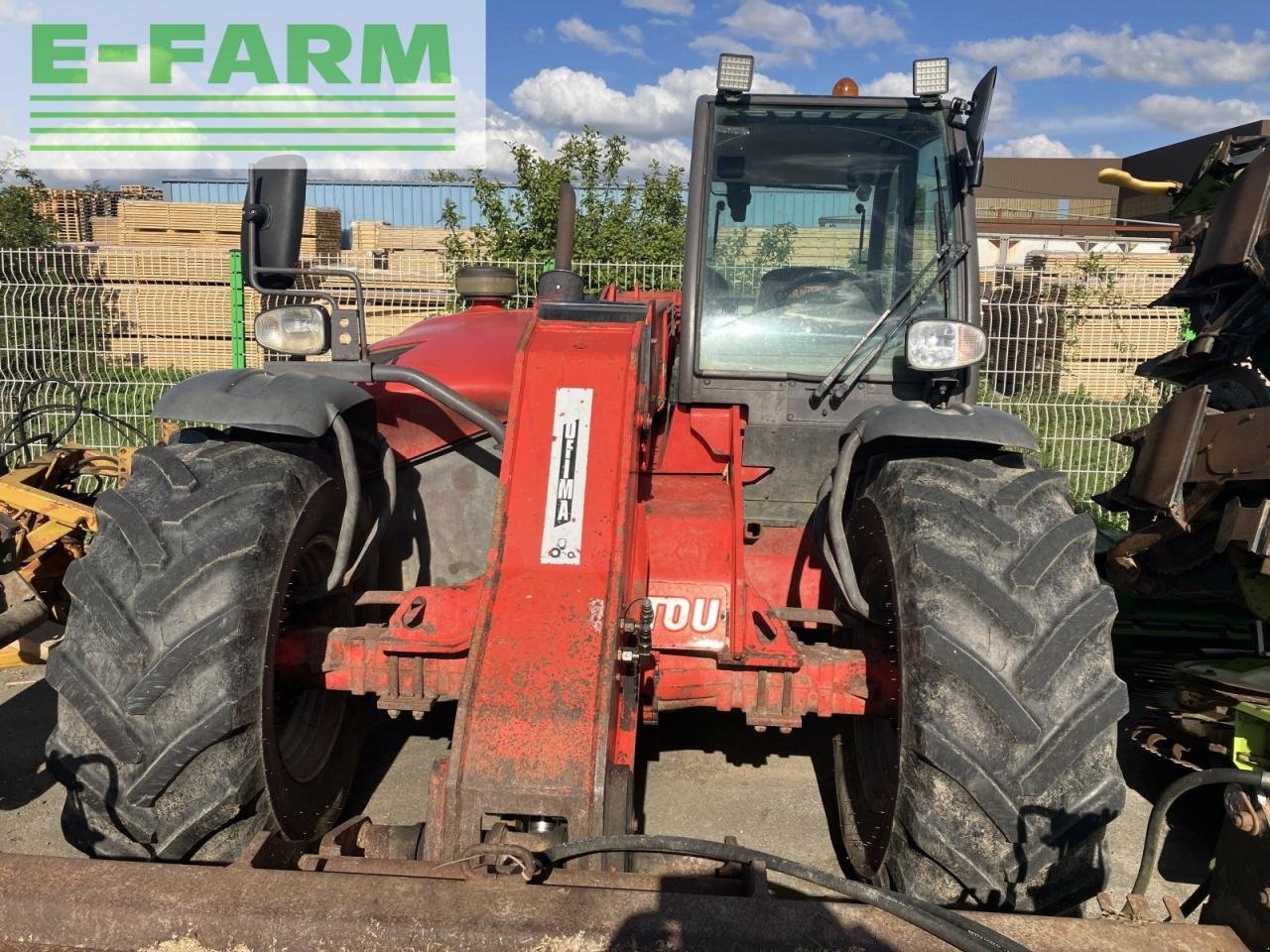 Teleskoplader du type Manitou mlt 633-120 ls, Gebrauchtmaschine en BLENDECQUES (Photo 2)