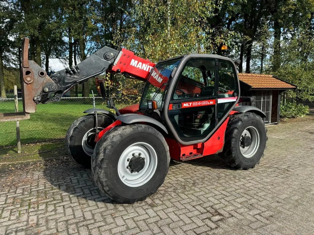 Teleskoplader van het type Manitou MLT 634-120 LSU Verreiker POWERSHIFT shovel, Gebrauchtmaschine in Harskamp (Foto 1)