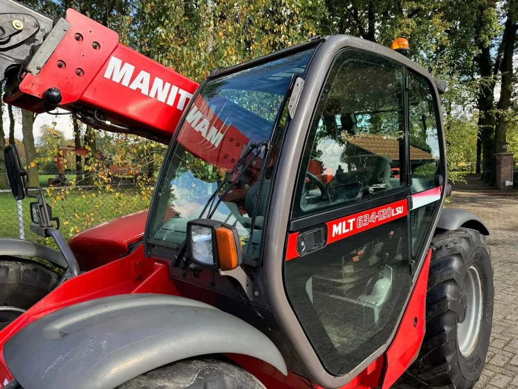 Teleskoplader van het type Manitou MLT 634-120 LSU Verreiker POWERSHIFT shovel, Gebrauchtmaschine in Harskamp (Foto 8)