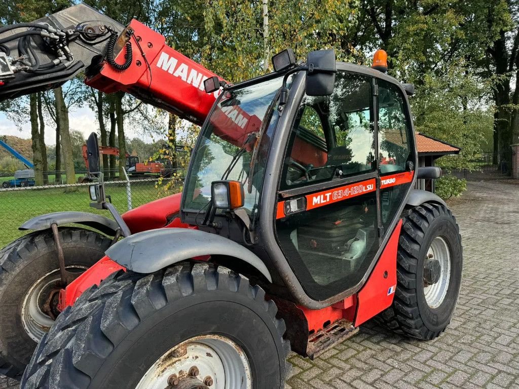 Teleskoplader от тип Manitou MLT 634-120 LSU Verreiker Shovel, Gebrauchtmaschine в Harskamp (Снимка 9)