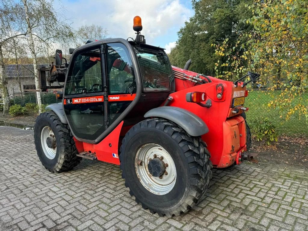 Teleskoplader tip Manitou MLT 634-120 LSU Verreiker Shovel, Gebrauchtmaschine in Harskamp (Poză 5)