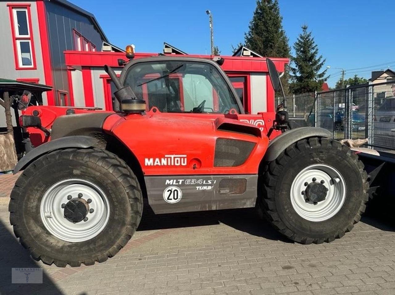 Teleskoplader Türe ait Manitou MLT 634 LSU TURBO, Gebrauchtmaschine içinde Pragsdorf (resim 3)