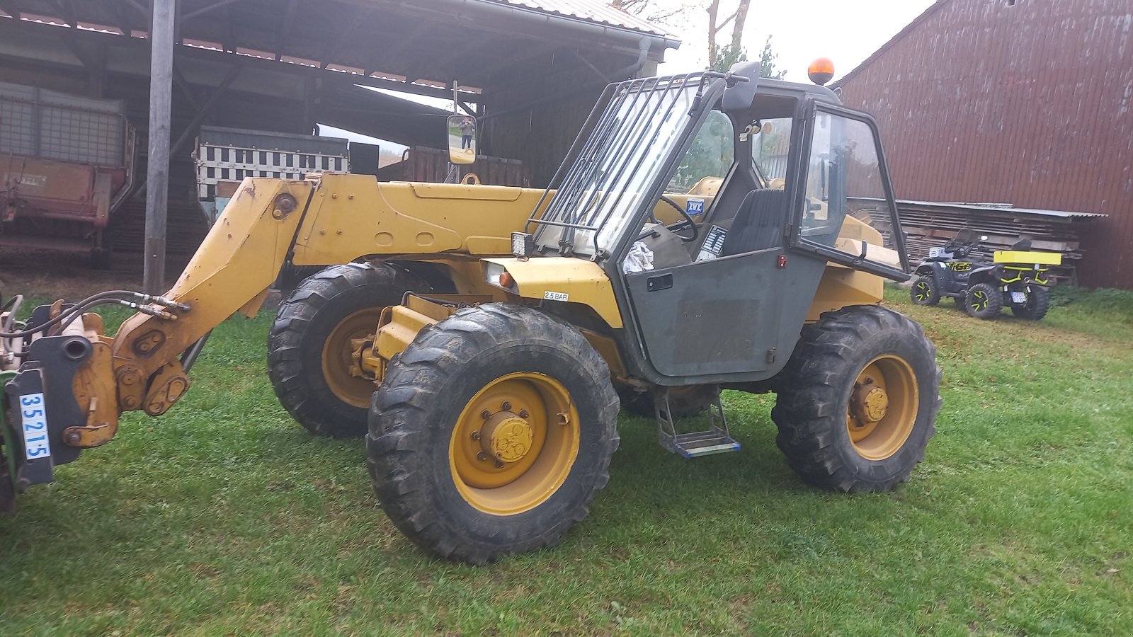 Teleskoplader typu Manitou MLT 725, Gebrauchtmaschine w Wustviel (Zdjęcie 1)