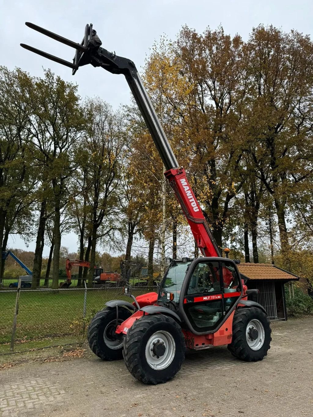 Teleskoplader типа Manitou MLT 731 Verreiker, Gebrauchtmaschine в Harskamp (Фотография 5)