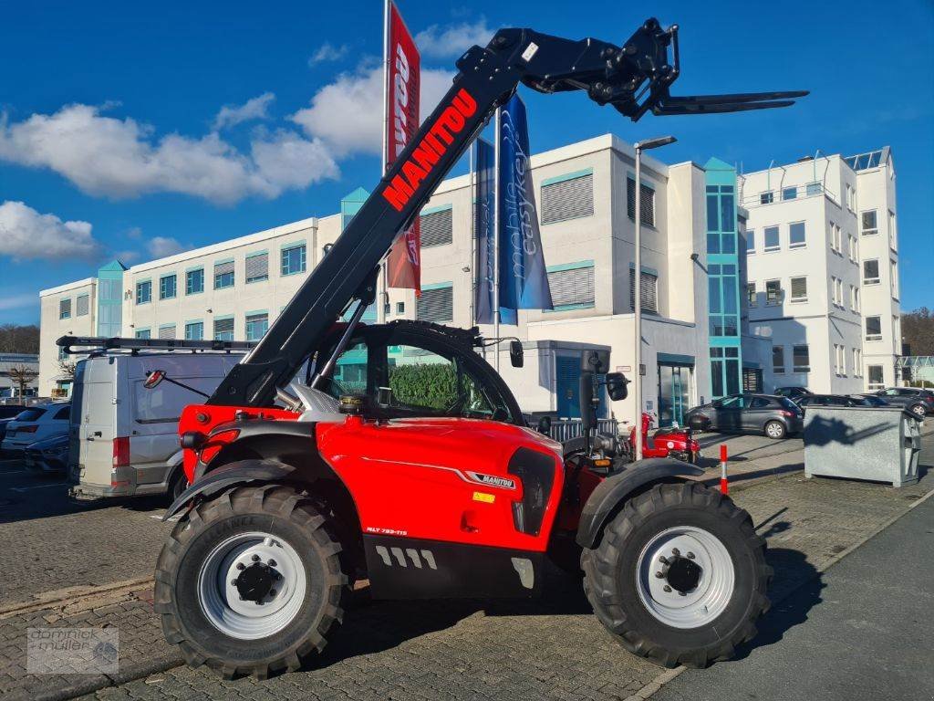 Teleskoplader van het type Manitou MLT 733 85KW, Gebrauchtmaschine in Friedrichsdorf (Foto 3)