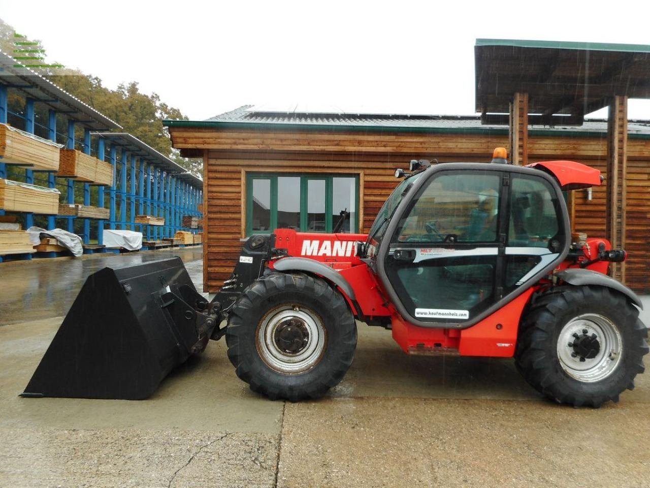 Teleskoplader del tipo Manitou mlt 735-120 lsu premium ( neue leichtgutschaufel, Gebrauchtmaschine en ST. NIKOLAI/DR. (Imagen 1)