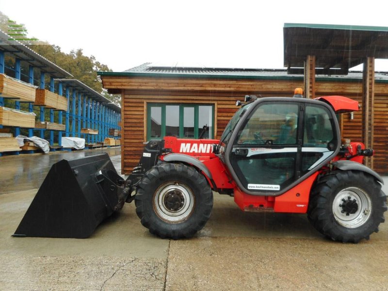 Teleskoplader des Typs Manitou mlt 735-120 lsu premium ( neue leichtgutschaufel, Gebrauchtmaschine in ST. NIKOLAI/DR.