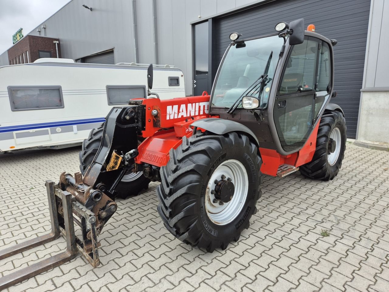 Teleskoplader typu Manitou MLT 735-120 LSU Turbo, Gebrauchtmaschine w Beek en Donk (Zdjęcie 8)