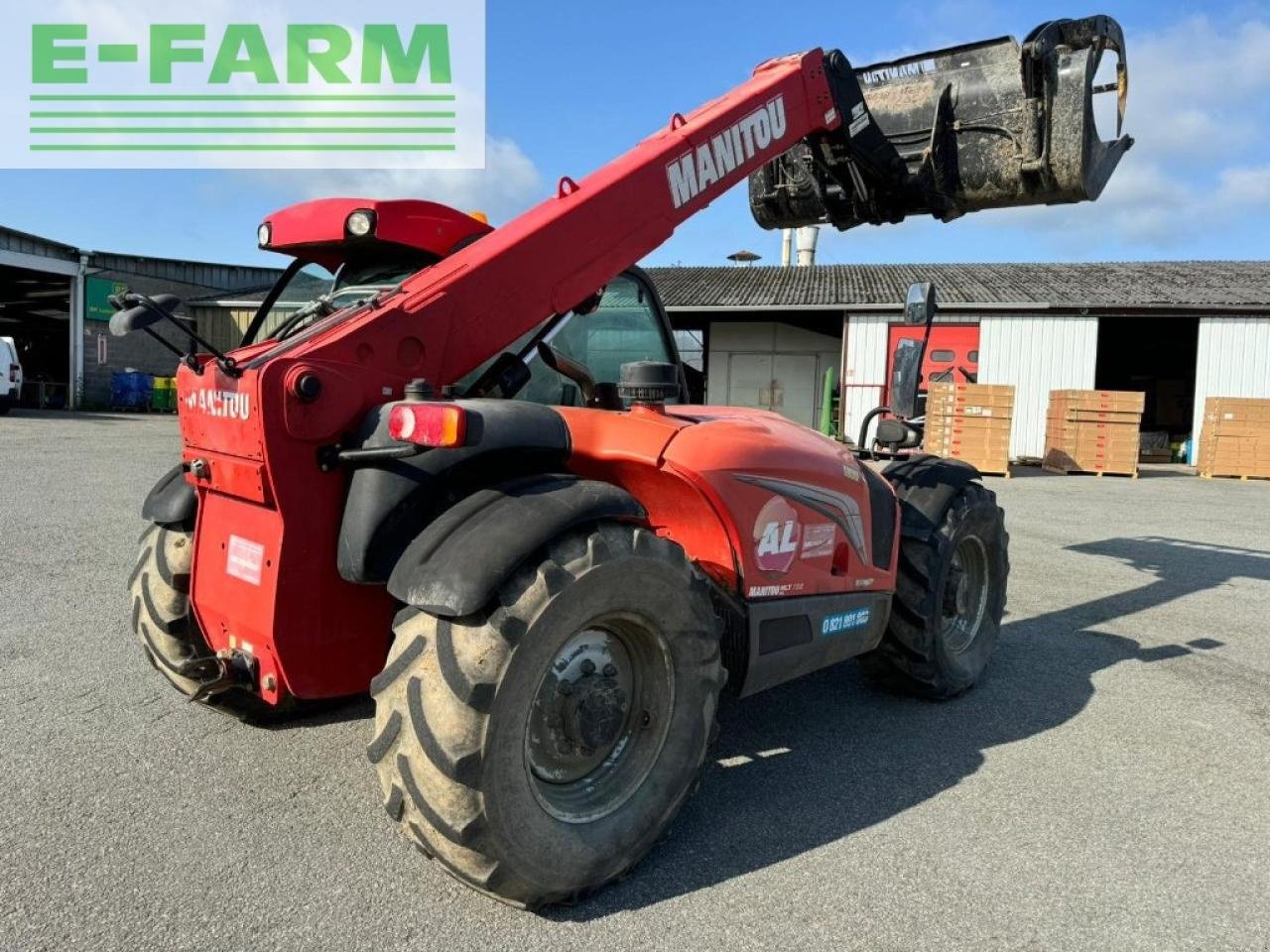 Teleskoplader van het type Manitou mlt 735 120 ps, Gebrauchtmaschine in Ytrac (Foto 3)