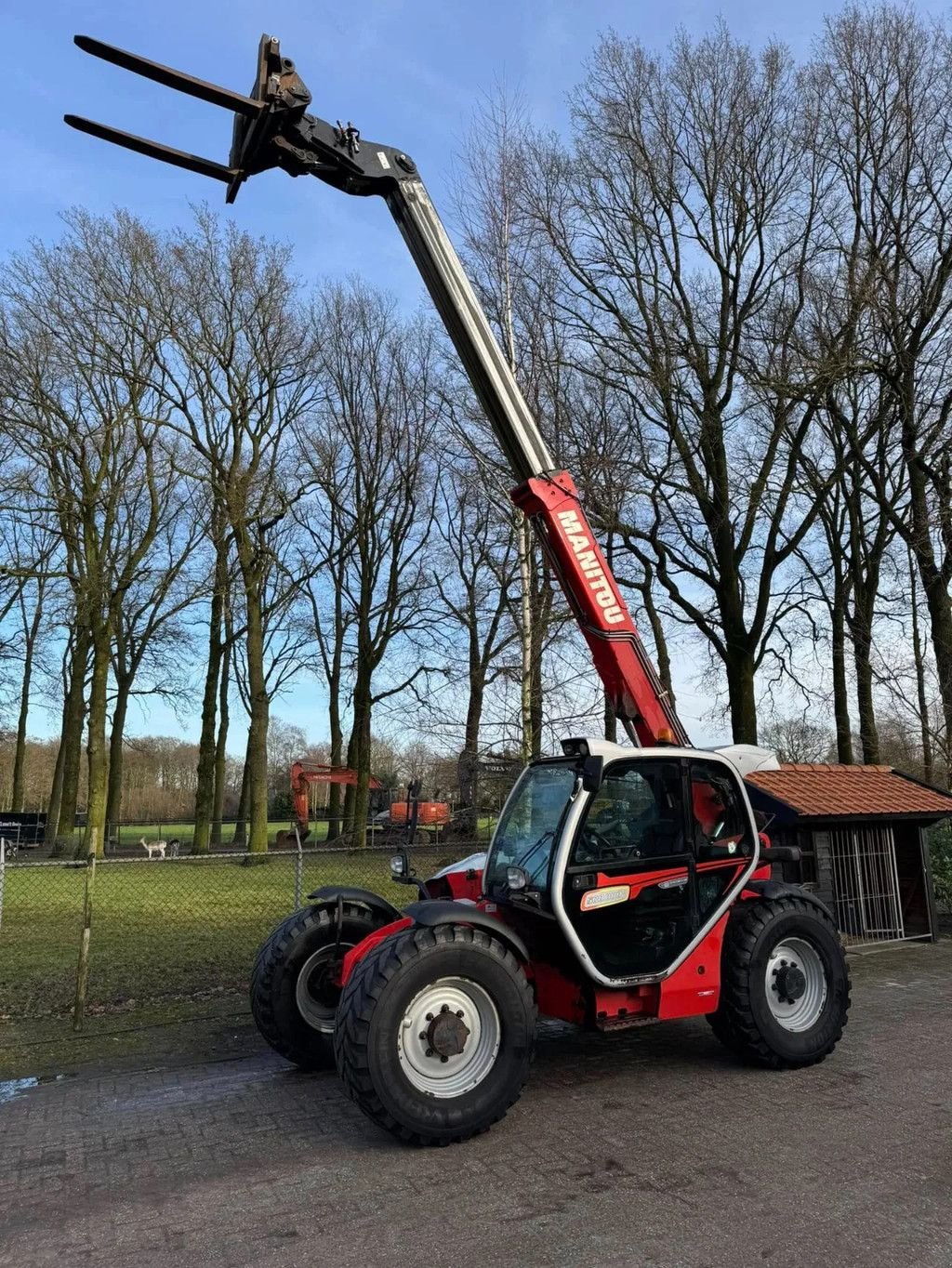 Teleskoplader du type Manitou MLT 735-120 Verreiker special edition, Gebrauchtmaschine en Harskamp (Photo 5)