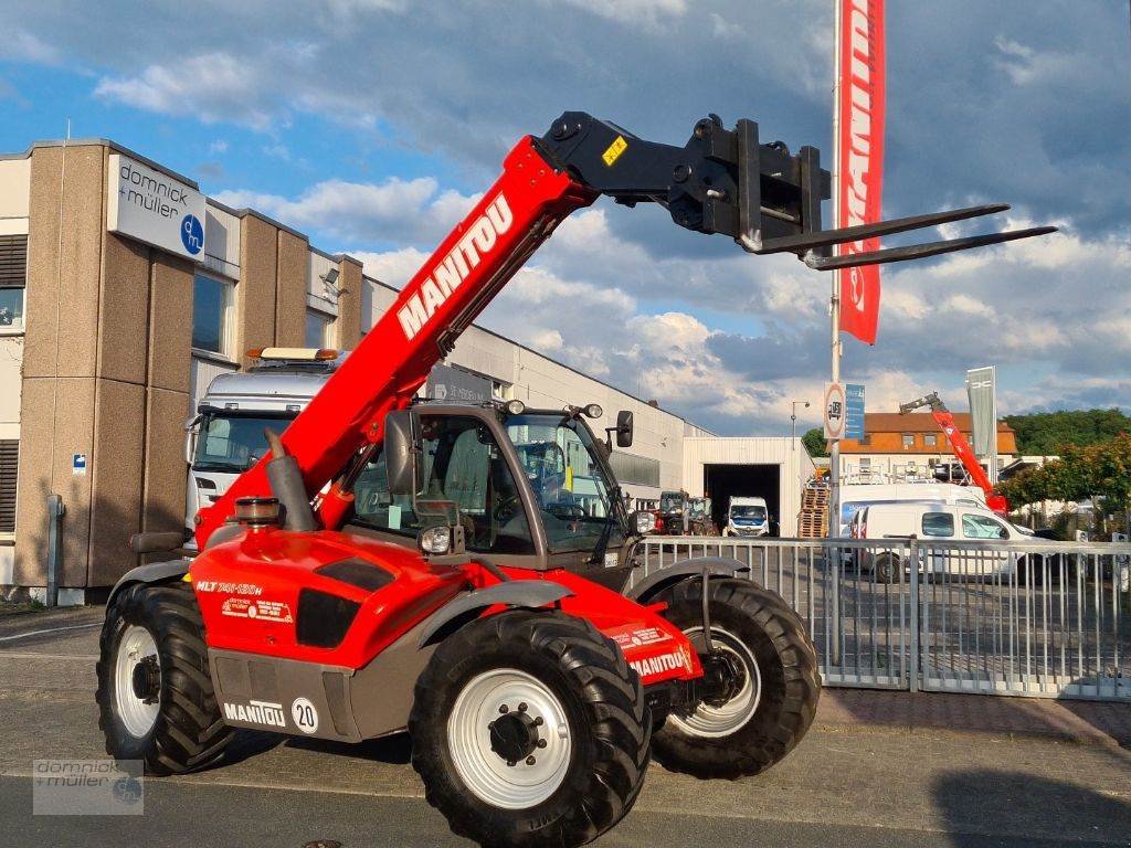 Teleskoplader typu Manitou MLT 741-120 H Klima, Gebrauchtmaschine w Friedrichsdorf (Zdjęcie 1)