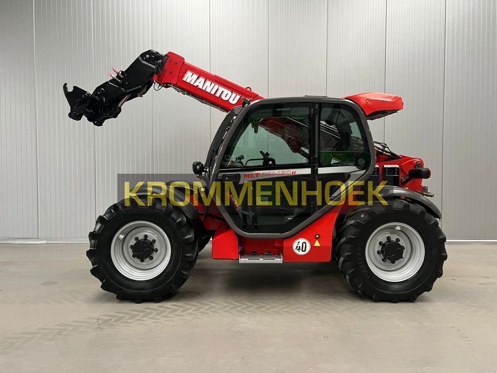 Teleskoplader of the type Manitou MLT 741-120 H, Gebrauchtmaschine in Apeldoorn (Picture 1)