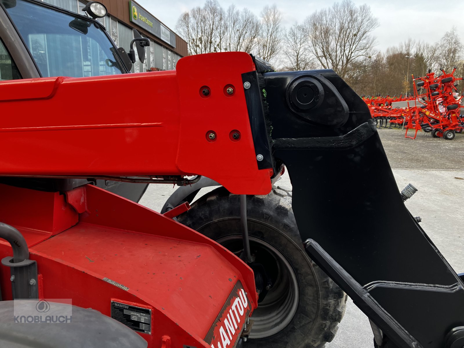 Teleskoplader van het type Manitou MLT 741-120 HLSU, Gebrauchtmaschine in Ravensburg (Foto 9)