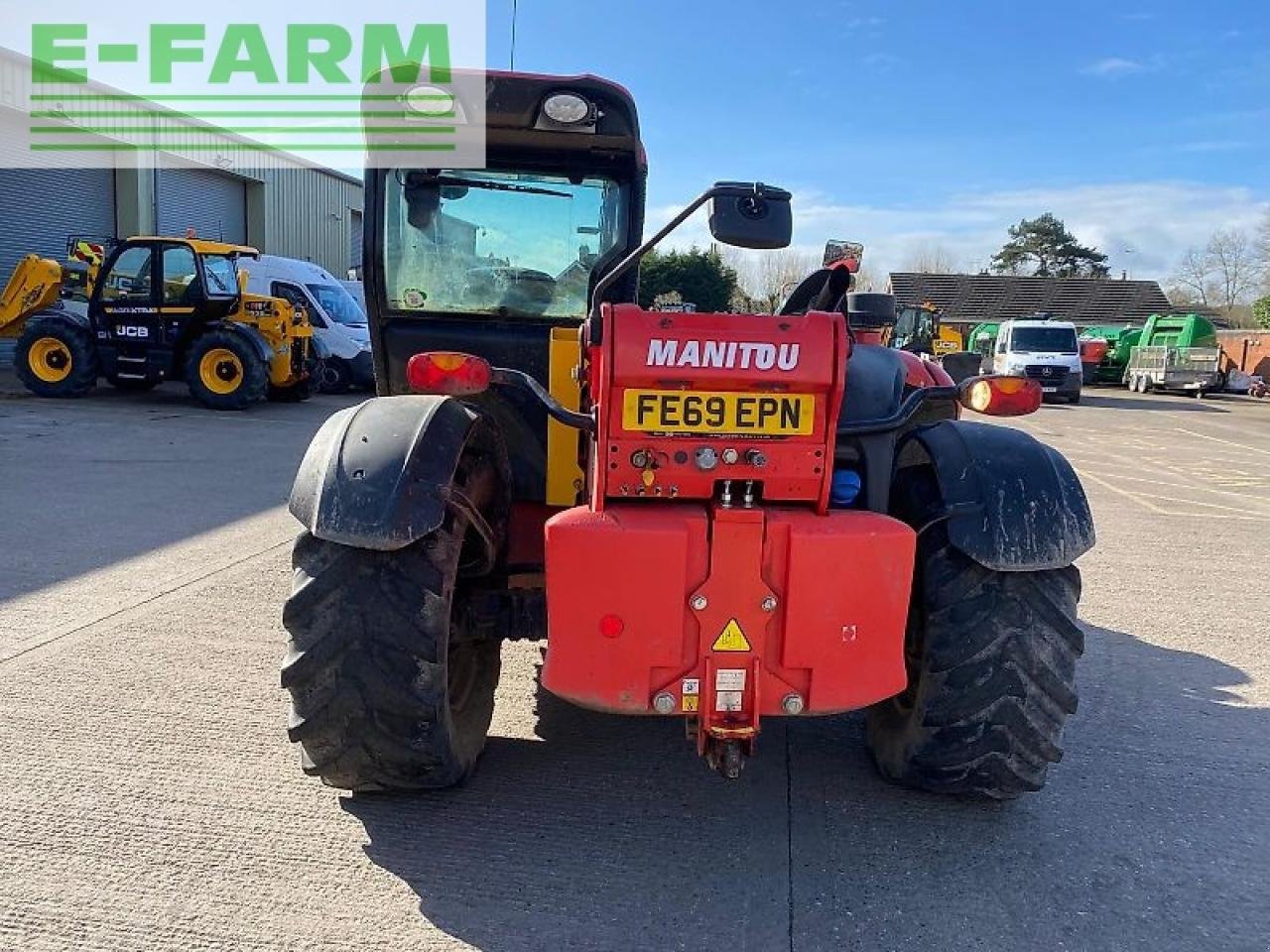 Teleskoplader van het type Manitou mlt 741-140, Gebrauchtmaschine in SHREWSBURRY (Foto 4)