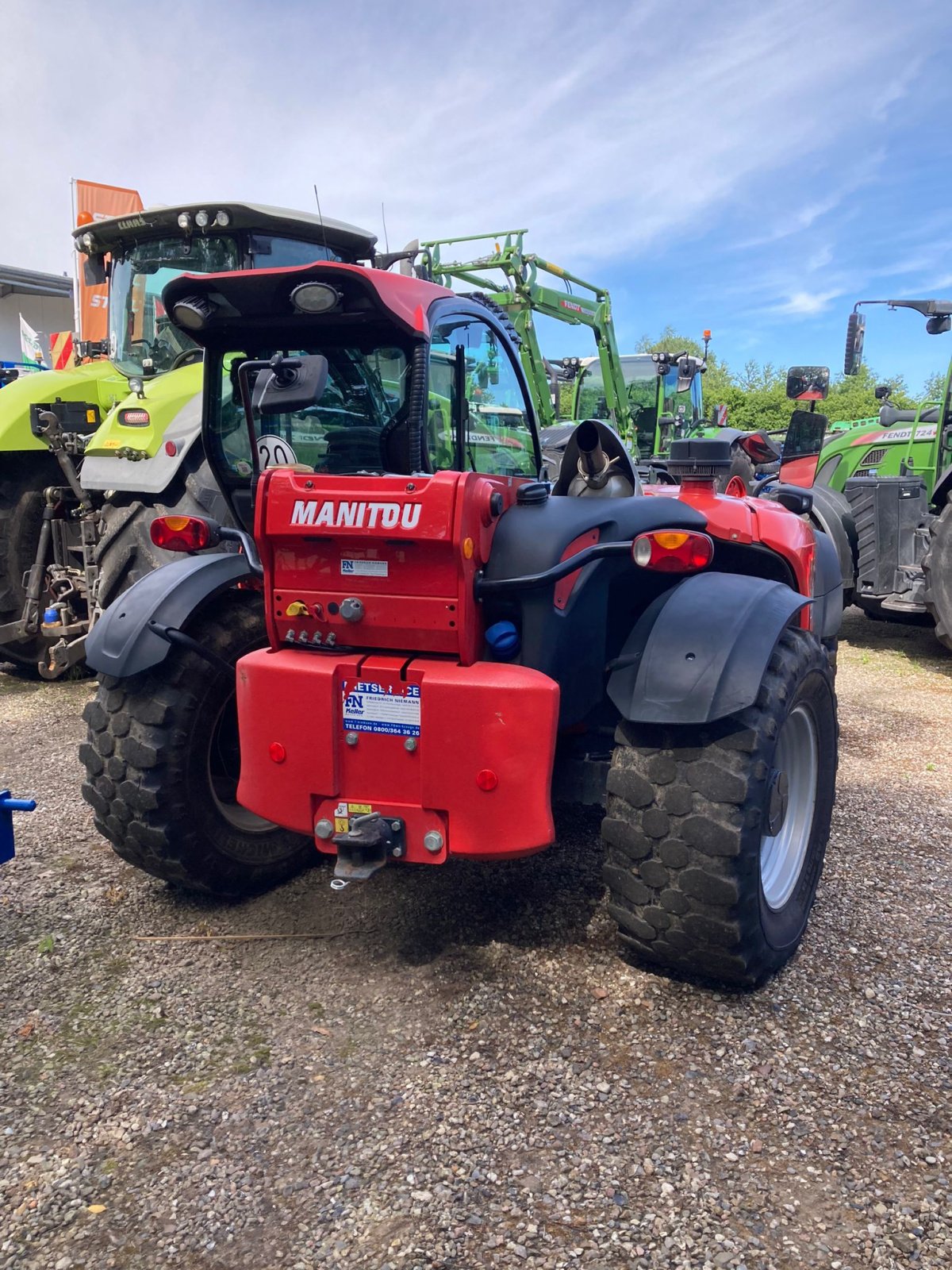 Teleskoplader tipa Manitou MLT 741, Gebrauchtmaschine u Eckernförde (Slika 2)