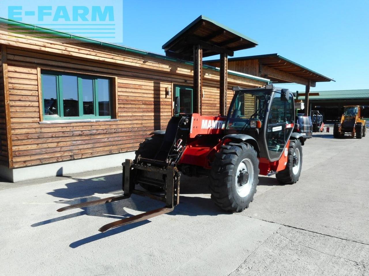 Teleskoplader a típus Manitou mlt 742 hlsu turbo, Gebrauchtmaschine ekkor: ST. NIKOLAI/DR. (Kép 2)