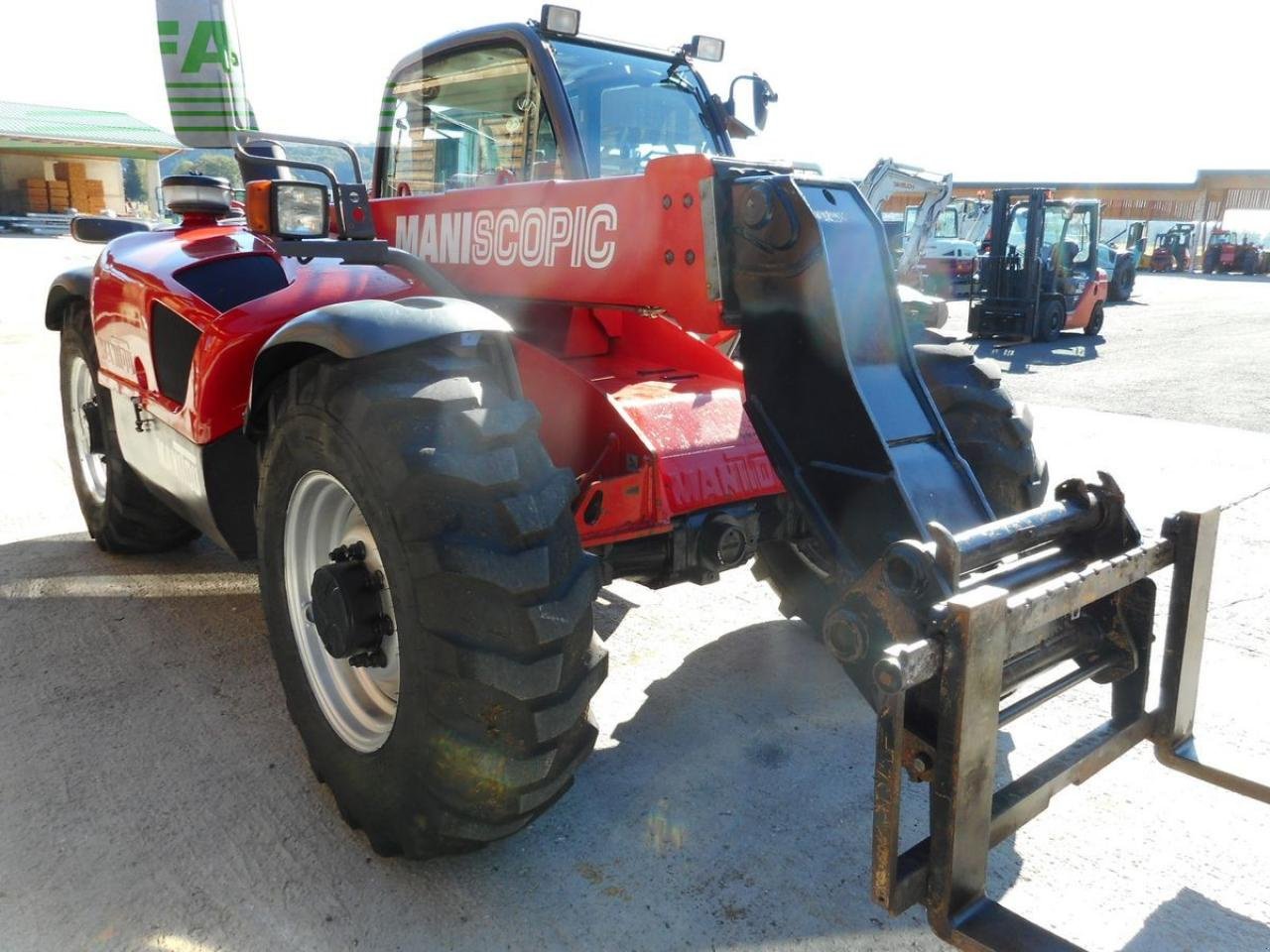 Teleskoplader of the type Manitou mlt 742 hlsu turbo, Gebrauchtmaschine in ST. NIKOLAI/DR. (Picture 13)