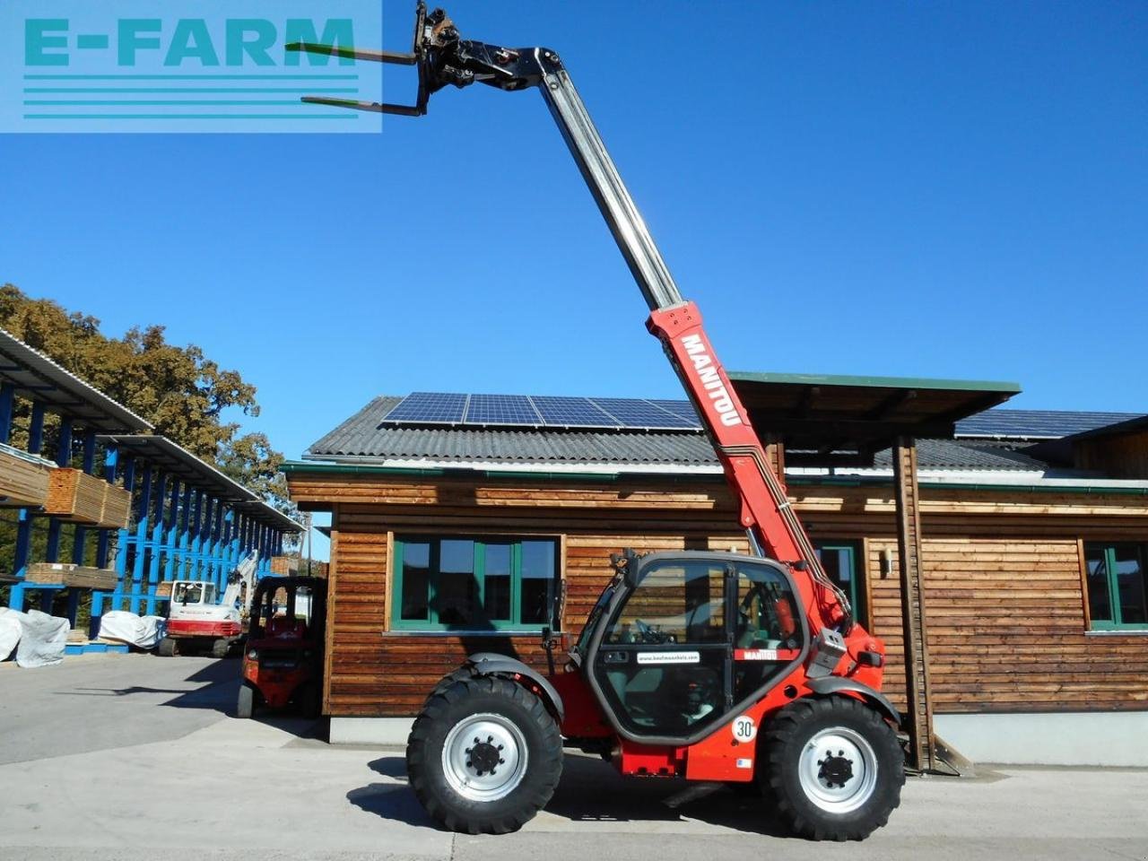 Teleskoplader van het type Manitou mlt 742 hlsu turbo, Gebrauchtmaschine in ST. NIKOLAI/DR. (Foto 19)