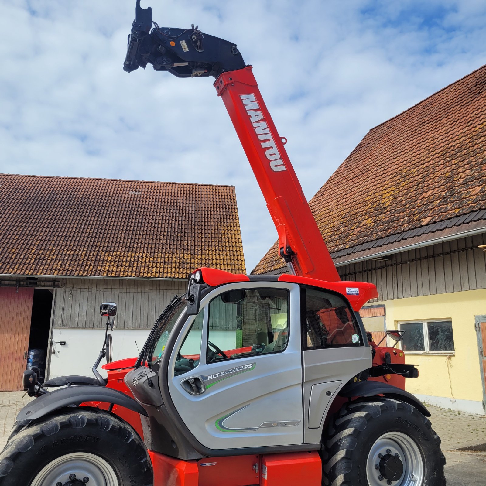 Teleskoplader от тип Manitou MLT 840-137 PS, Gebrauchtmaschine в Sauldorf (Снимка 1)