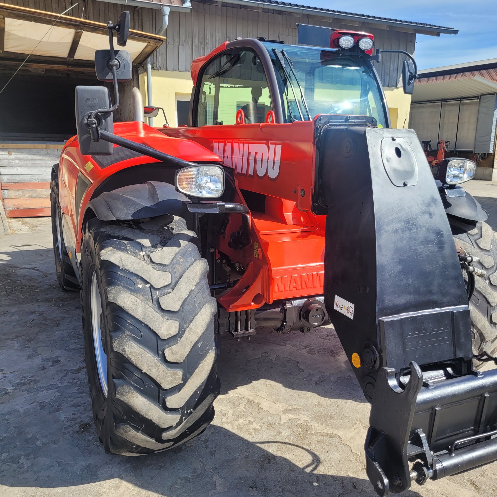 Teleskoplader van het type Manitou MLT 840-137 PS, Gebrauchtmaschine in Sauldorf (Foto 4)