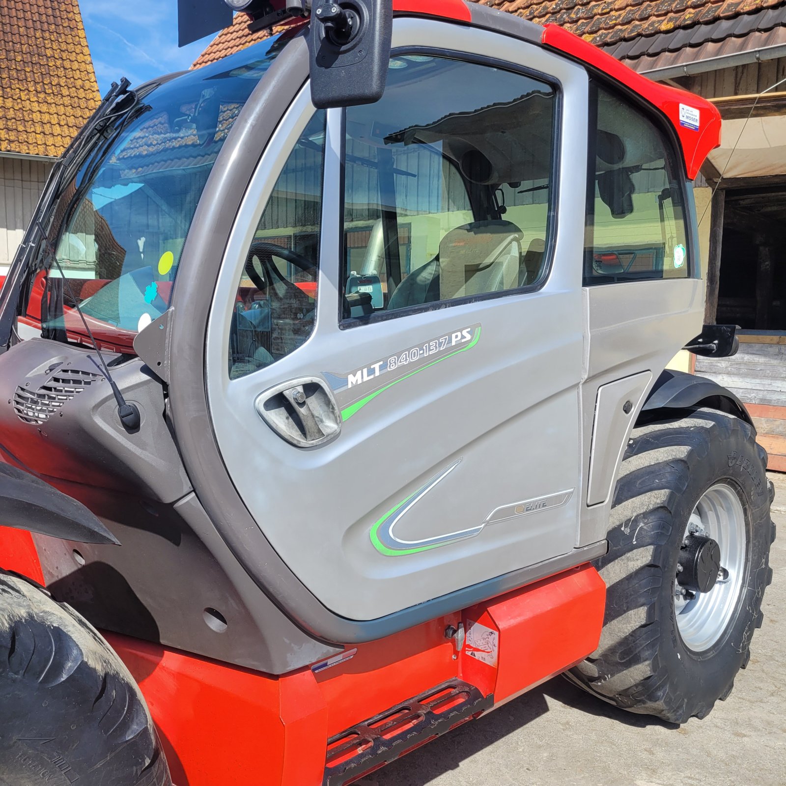 Teleskoplader van het type Manitou MLT 840-137 PS, Gebrauchtmaschine in Sauldorf (Foto 7)