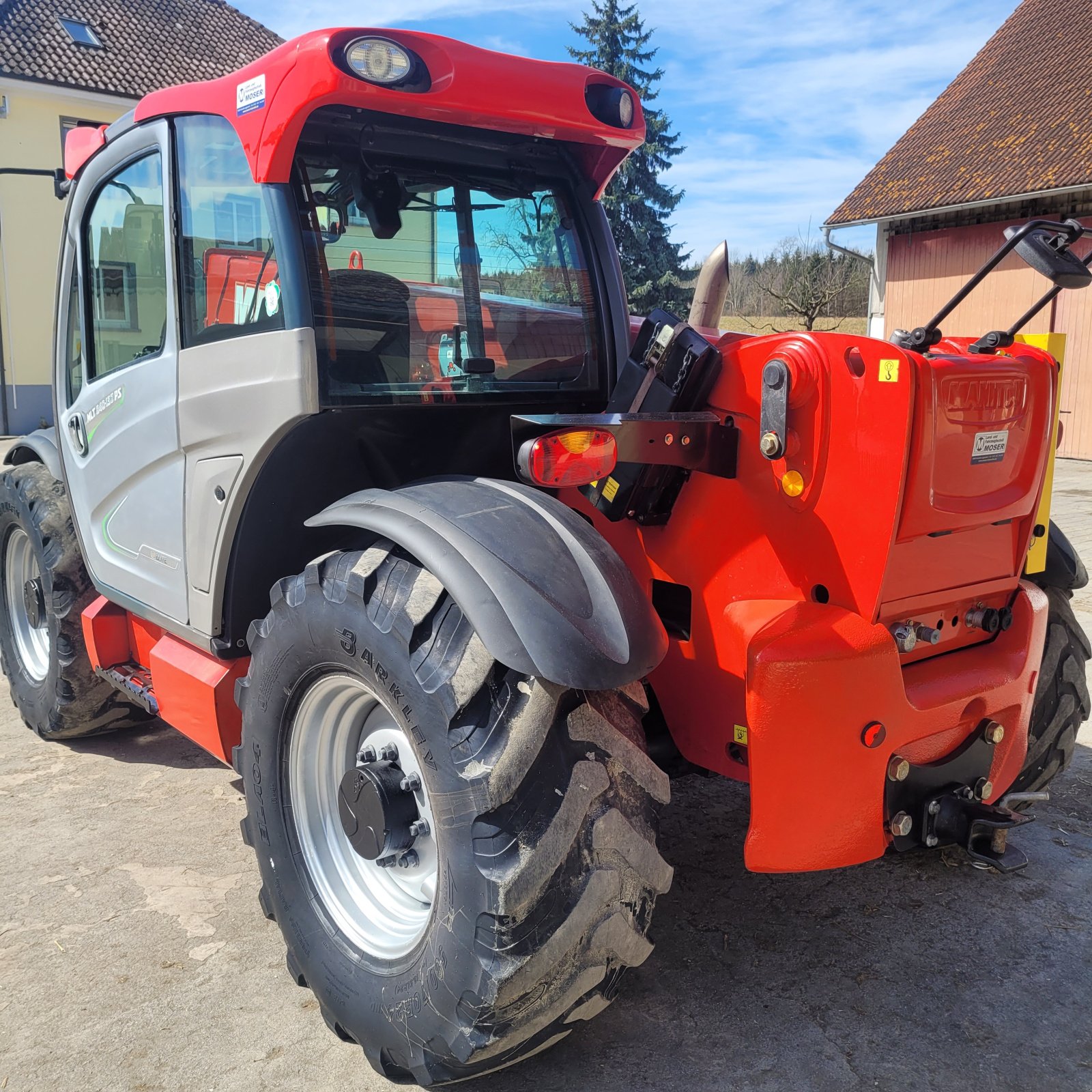 Teleskoplader of the type Manitou MLT 840-137 PS, Gebrauchtmaschine in Sauldorf (Picture 11)