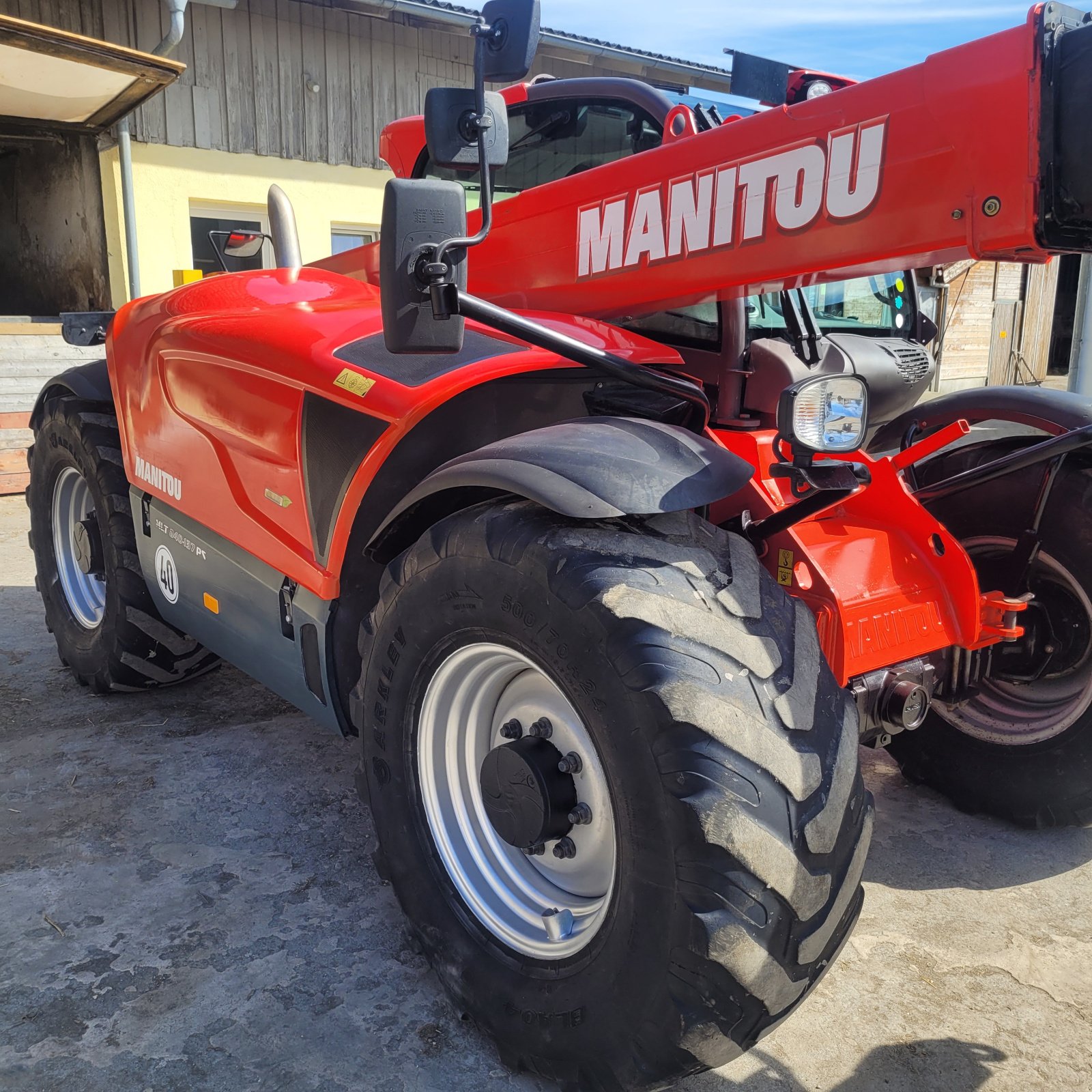 Teleskoplader van het type Manitou MLT 840-137 PS, Gebrauchtmaschine in Sauldorf (Foto 16)