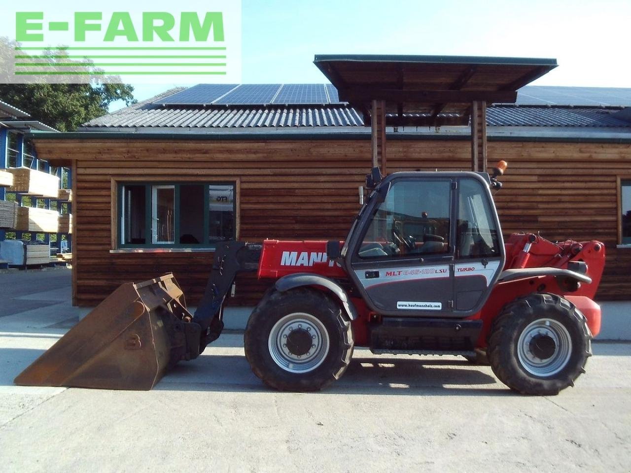 Teleskoplader of the type Manitou mlt 845-120 lsu turbo ( 8m - 4,5t ), Gebrauchtmaschine in ST. NIKOLAI/DR. (Picture 1)