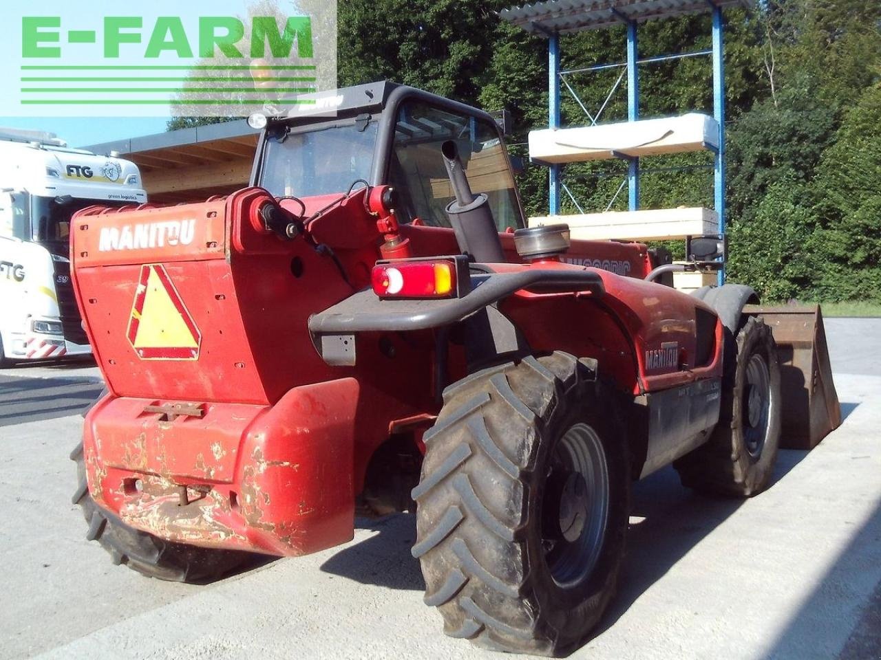 Teleskoplader of the type Manitou mlt 845-120 lsu turbo ( 8m - 4,5t ), Gebrauchtmaschine in ST. NIKOLAI/DR. (Picture 4)