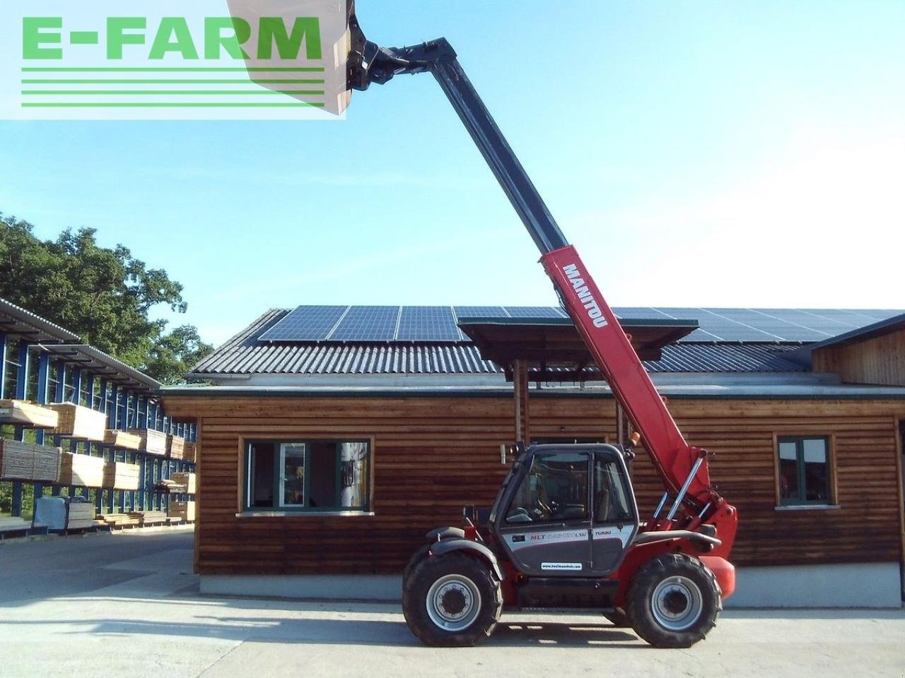 Teleskoplader van het type Manitou mlt 845-120 lsu turbo ( 8m - 4,5t ), Gebrauchtmaschine in ST. NIKOLAI/DR. (Foto 18)