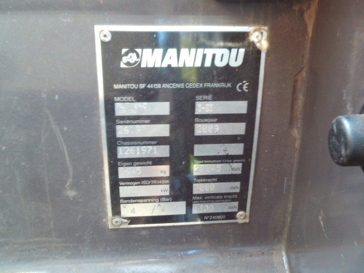 Teleskoplader tip Manitou MLT 845-120 LSU TURBO ( 8m - 4,5t ), Gebrauchtmaschine in St. Nikolai ob Draßling (Poză 10)