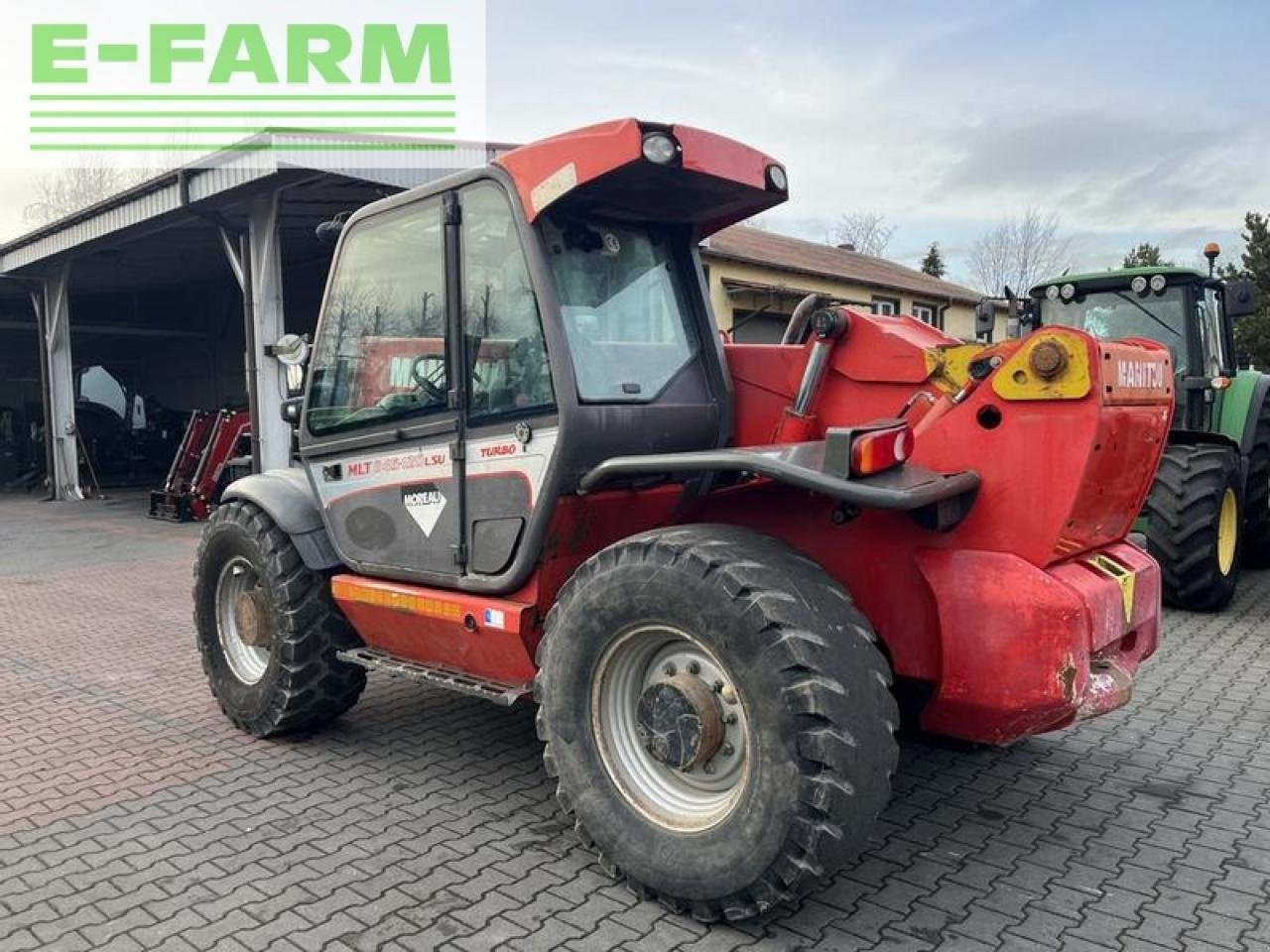 Teleskoplader van het type Manitou mlt 845-120 lsu turbo, Gebrauchtmaschine in DAMAS?AWEK (Foto 9)