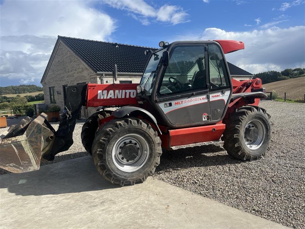 Teleskoplader du type Manitou MLT 845-120 Skovl og gafler, Gebrauchtmaschine en Vejle (Photo 1)