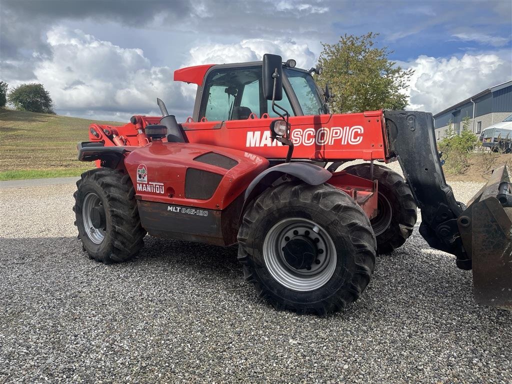 Teleskoplader du type Manitou MLT 845-120 Skovl og gafler, Gebrauchtmaschine en Vejle (Photo 2)