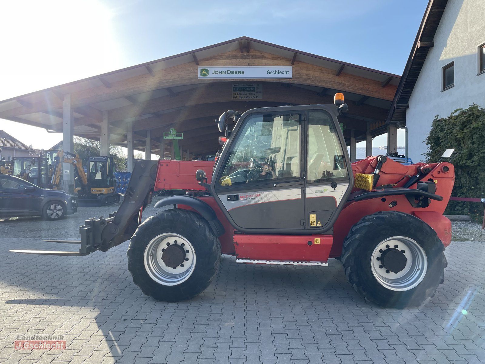 Teleskoplader del tipo Manitou MLT 845 H classic, Gebrauchtmaschine In Mühldorf (Immagine 4)