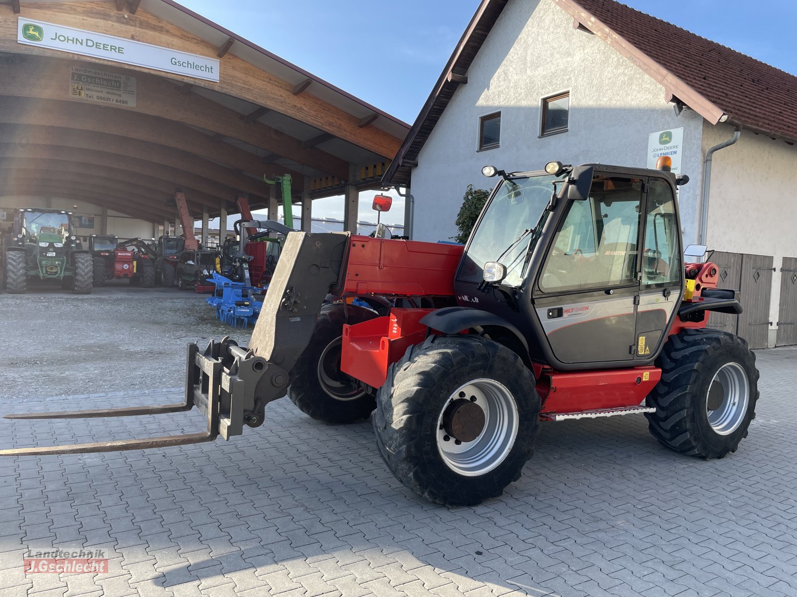 Teleskoplader typu Manitou MLT 845 H classic, Gebrauchtmaschine w Mühldorf (Zdjęcie 5)