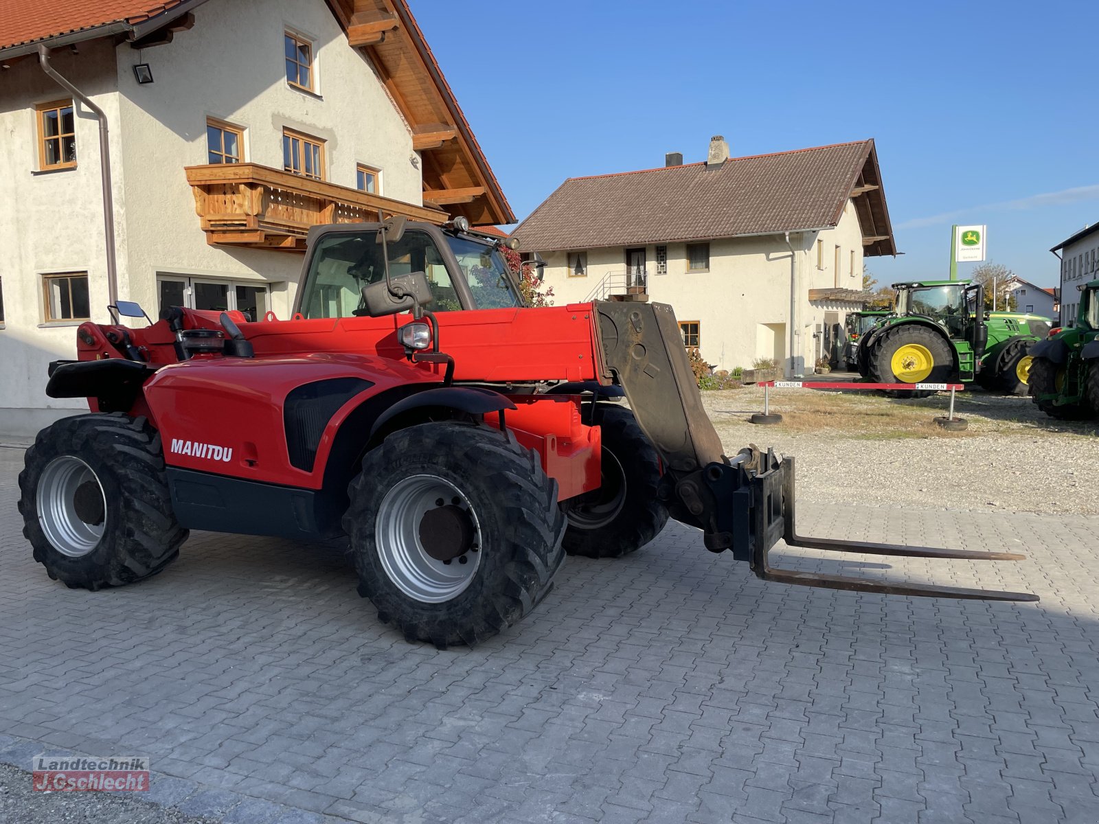 Teleskoplader van het type Manitou MLT 845 H classic, Gebrauchtmaschine in Mühldorf (Foto 9)