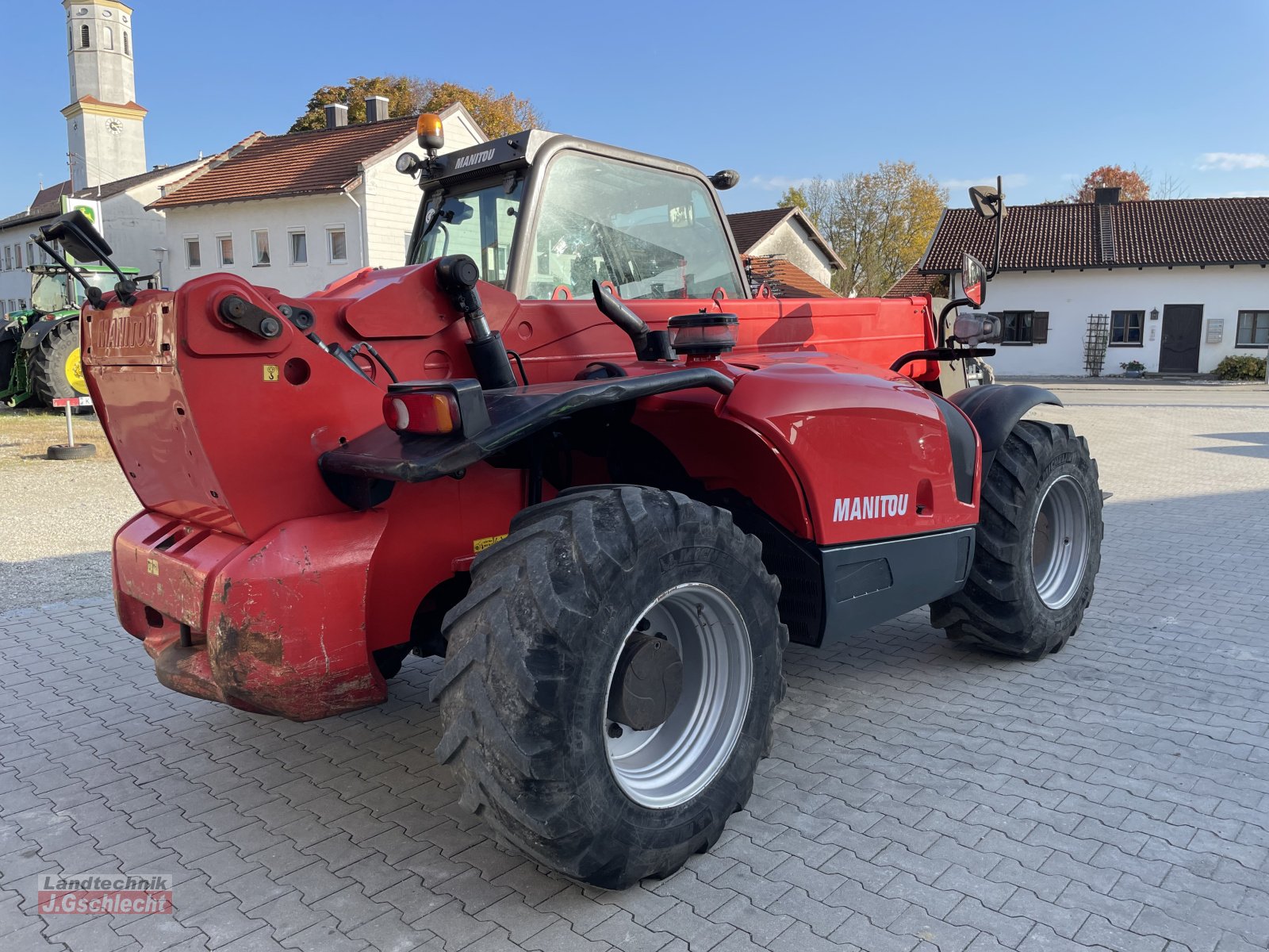 Teleskoplader van het type Manitou MLT 845 H classic, Gebrauchtmaschine in Mühldorf (Foto 12)