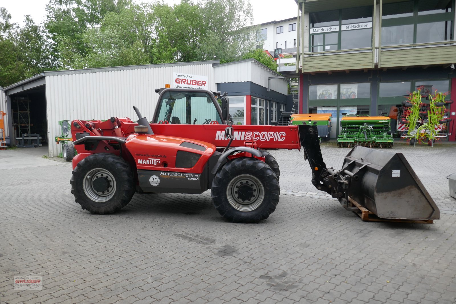 Teleskoplader van het type Manitou MLT 940-120 LSU, Gebrauchtmaschine in Dorfen (Foto 3)