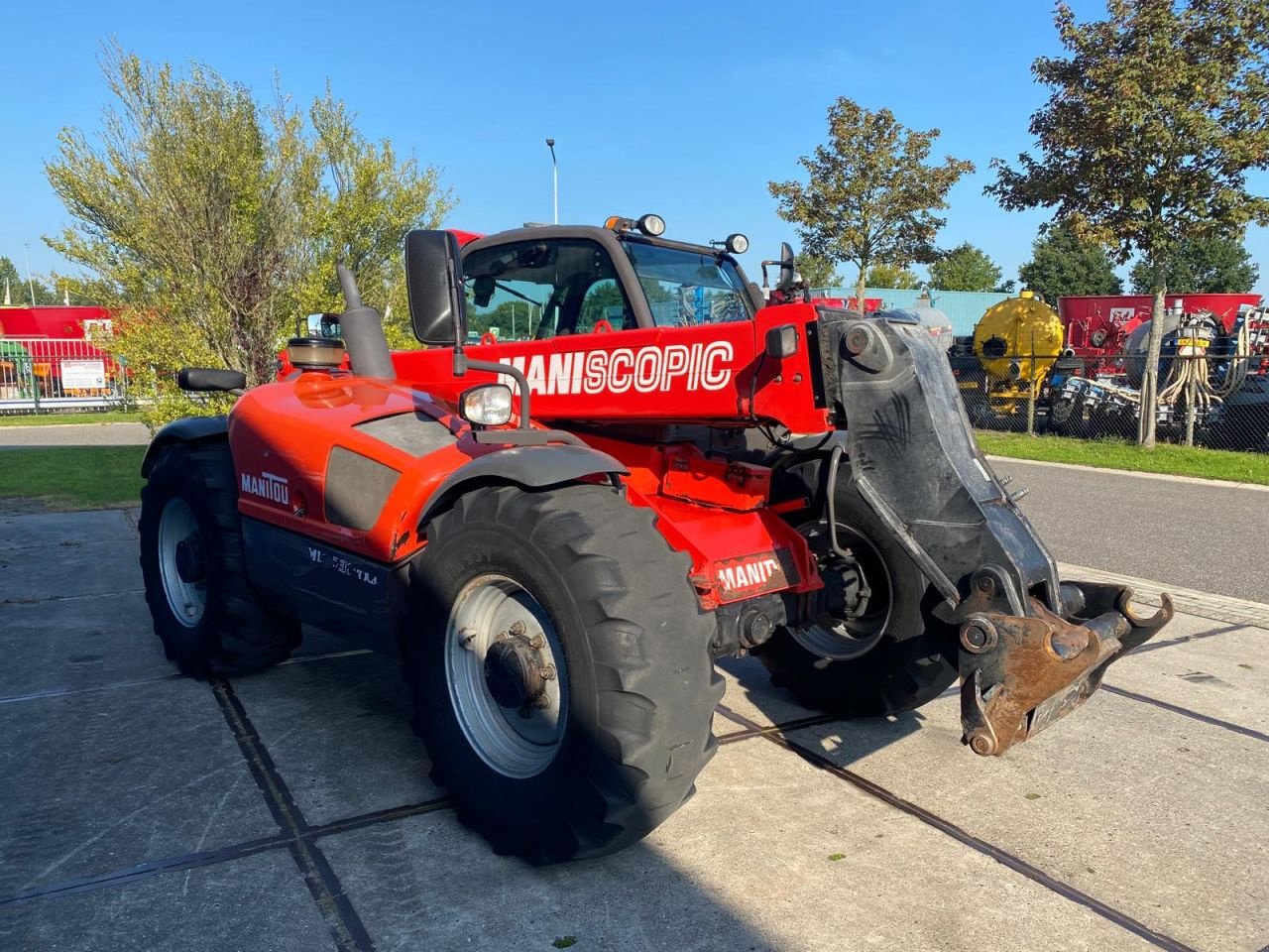 Teleskoplader Türe ait Manitou mlt, Gebrauchtmaschine içinde Joure (resim 5)