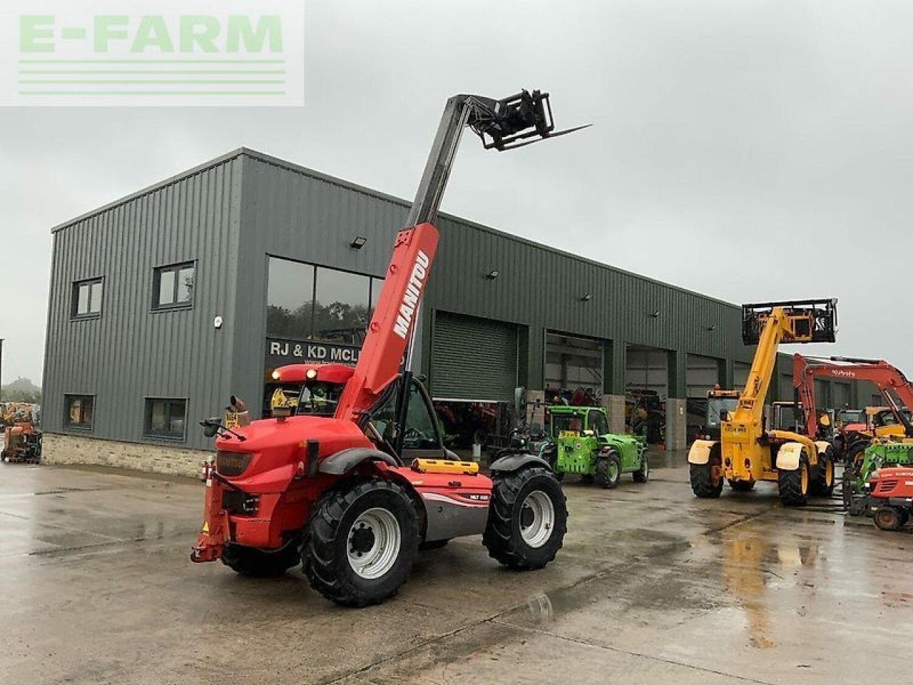 Teleskoplader Türe ait Manitou mlt629 elite telehandler (st21398), Gebrauchtmaschine içinde SHAFTESBURY (resim 13)