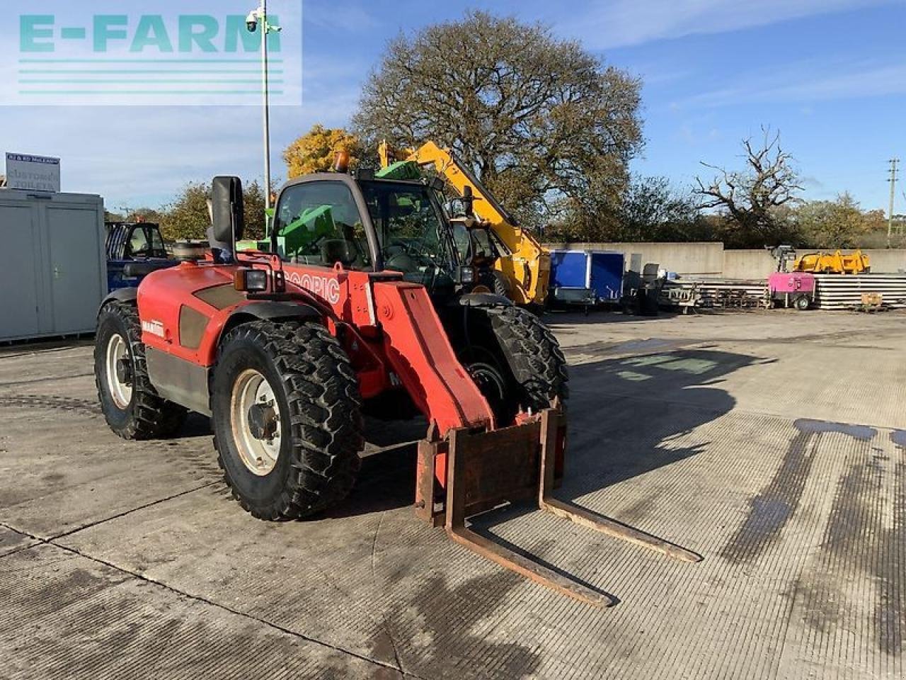 Teleskoplader от тип Manitou mlt630t telehandler (st21480), Gebrauchtmaschine в SHAFTESBURY (Снимка 9)