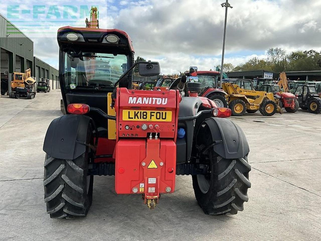 Teleskoplader от тип Manitou mlt737-130 ps+ elite telehandler (st21182), Gebrauchtmaschine в SHAFTESBURY (Снимка 4)