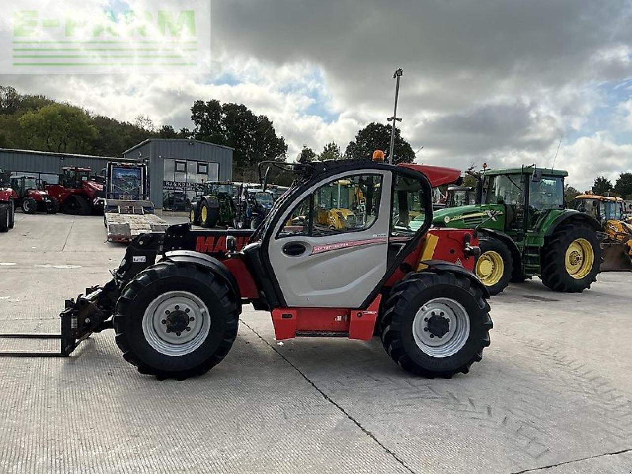 Teleskoplader от тип Manitou mlt737-130 ps+ elite telehandler (st21182), Gebrauchtmaschine в SHAFTESBURY (Снимка 7)