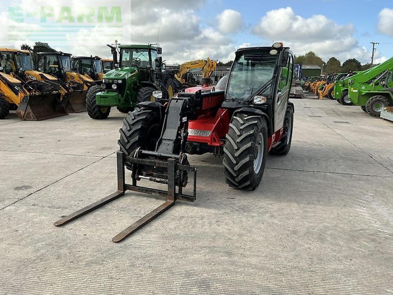 Teleskoplader a típus Manitou mlt737-130 ps+ elite telehandler (st21182), Gebrauchtmaschine ekkor: SHAFTESBURY (Kép 8)