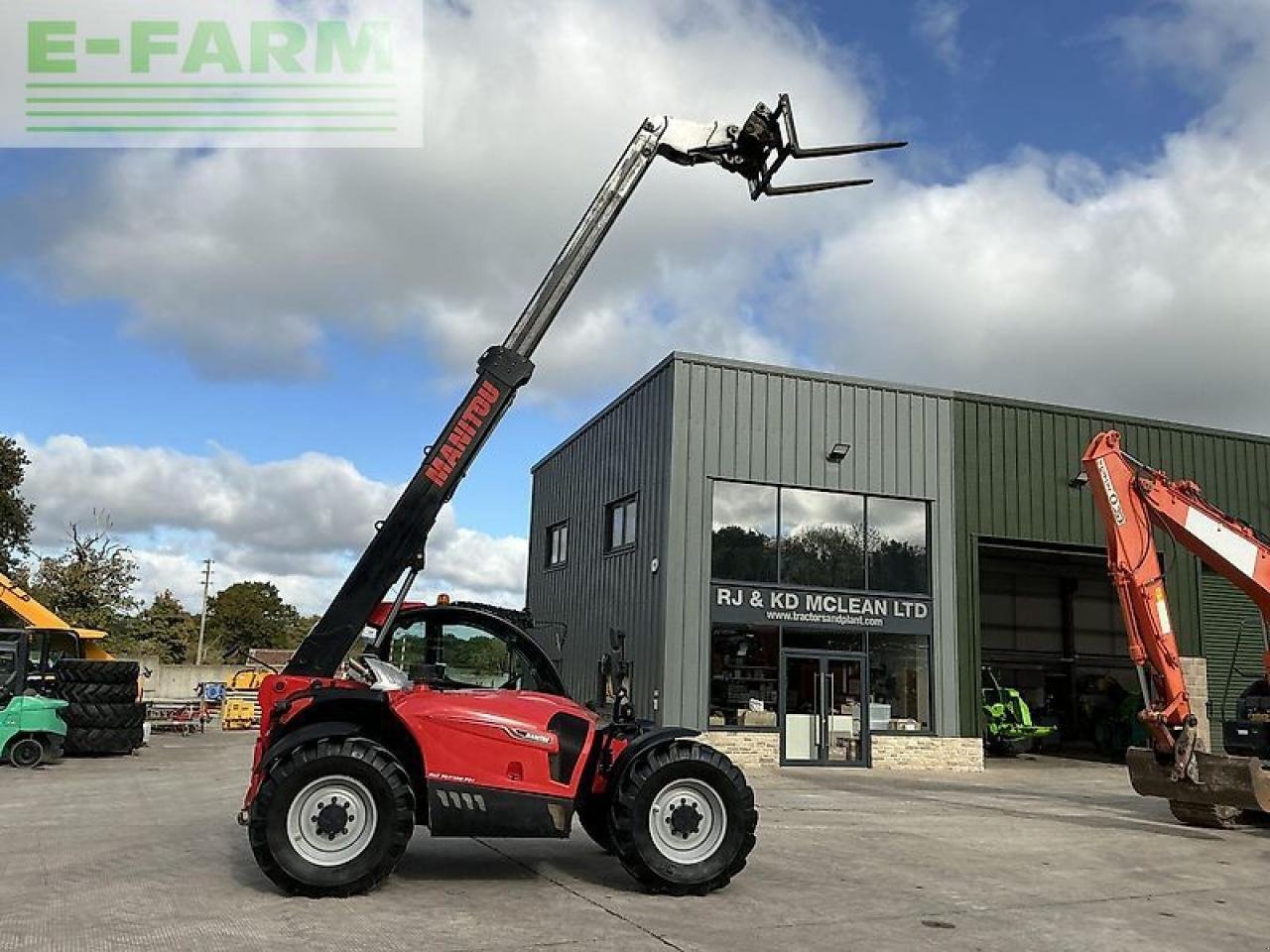 Teleskoplader of the type Manitou mlt737-130 ps+ elite telehandler (st21182), Gebrauchtmaschine in SHAFTESBURY (Picture 13)